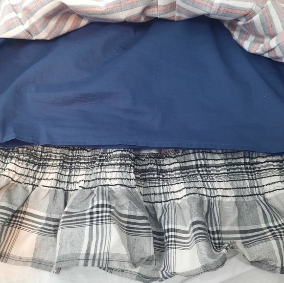 Maison Jules Customized Ruffle A-Line‎ Patriotic Dress Size Large Women's - Picture 9 of 12